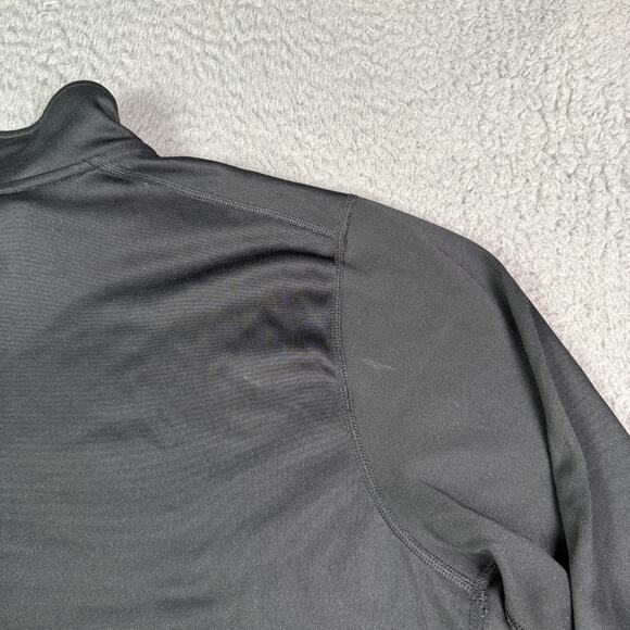 Nike Shirt Men XL Black Element Running Training 1/4 Zip Pullover Stretch 547793 - Picture 8 of 11